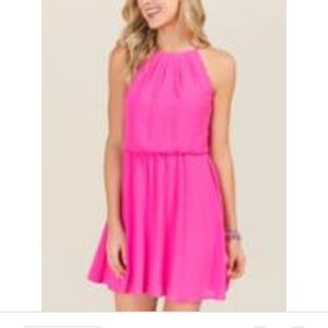 Hot pink sundress from Francesca’s size L